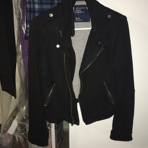 American Eagle sweatshirt motto jacket